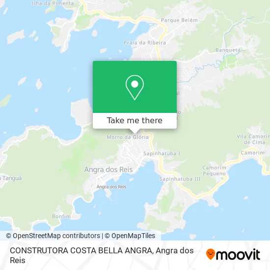 CONSTRUTORA COSTA BELLA ANGRA map