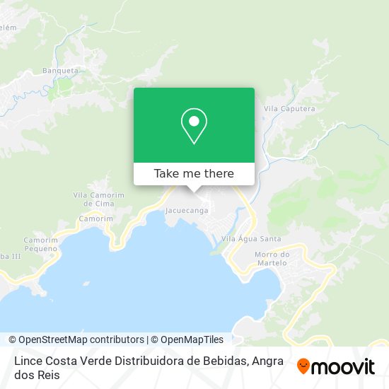 Mapa Lince Costa Verde Distribuidora de Bebidas