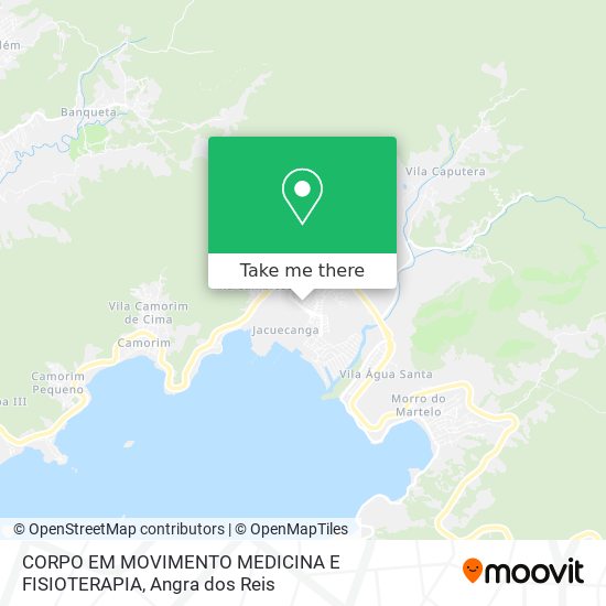 CORPO EM MOVIMENTO MEDICINA E FISIOTERAPIA map