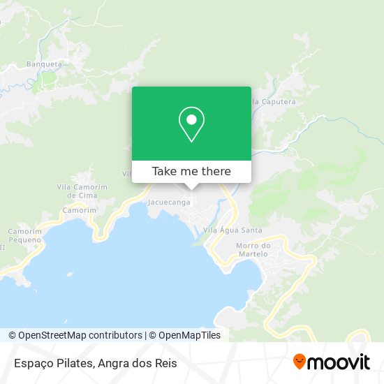 Espaço Pilates map