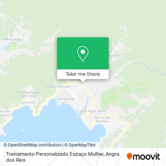 Treinamento Personalizado Espaço Mulher map