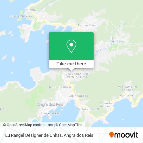 Mapa Lú Rangel Designer de Unhas