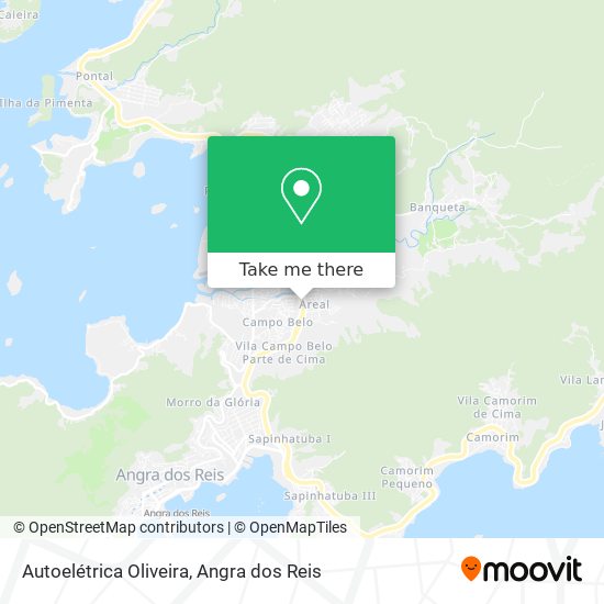 Mapa Autoelétrica Oliveira
