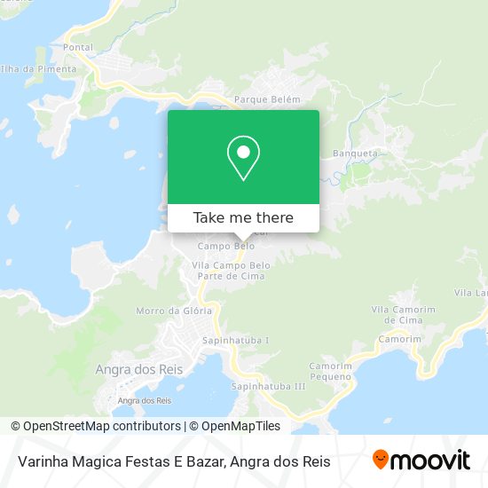 Varinha Magica Festas E Bazar map