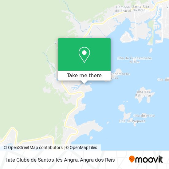 Mapa Iate Clube de Santos-Ics Angra