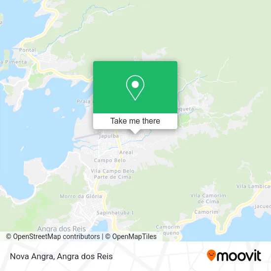 Nova Angra map