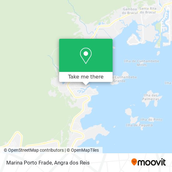 Marina Porto Frade map