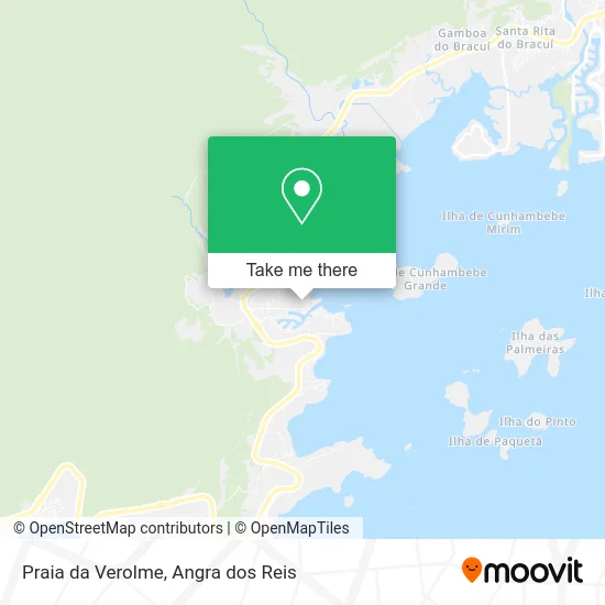 Praia da Verolme map
