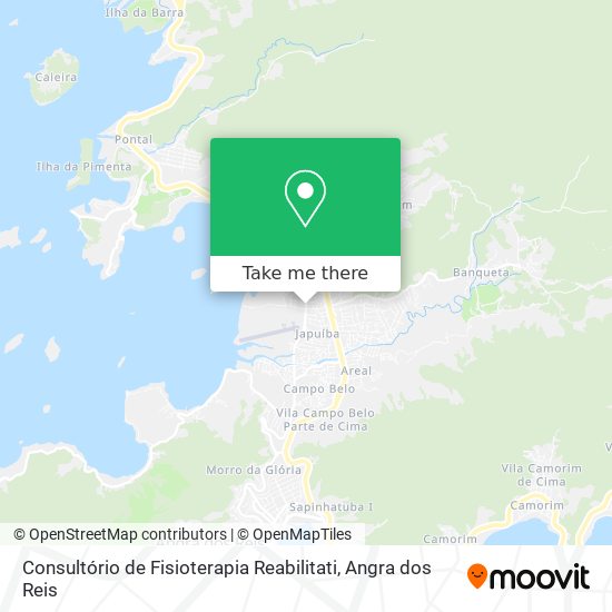 Consultório de Fisioterapia Reabilitati map
