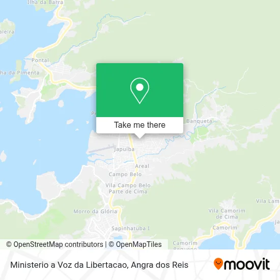 Ministerio a Voz da Libertacao map