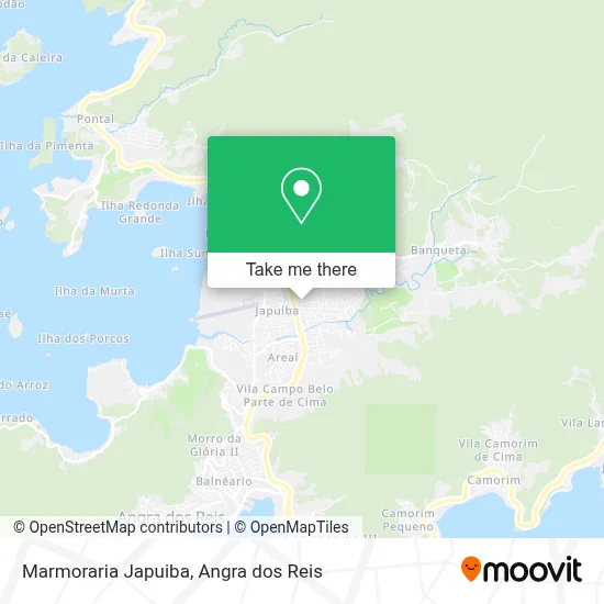 Marmoraria Japuiba map