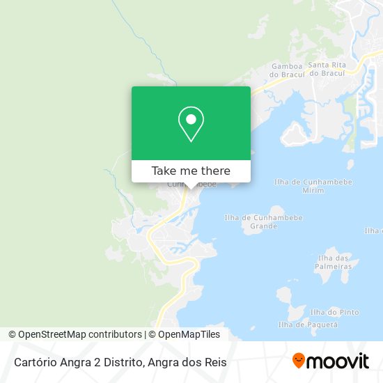 Cartório Angra 2 Distrito map