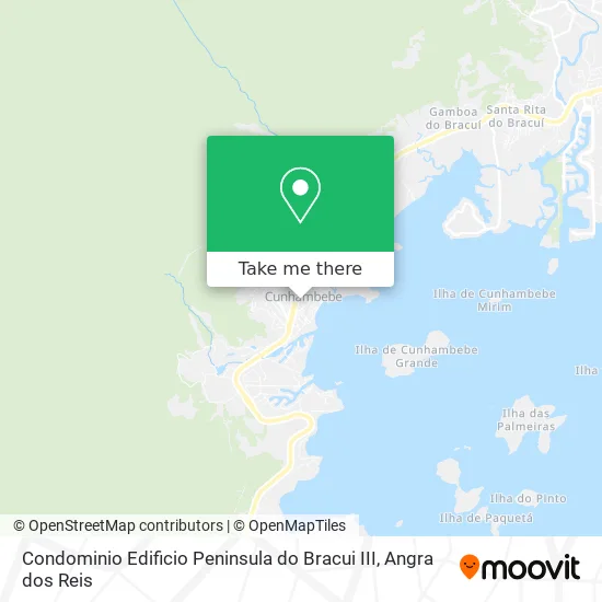 Condominio Edificio Peninsula do Bracui III map