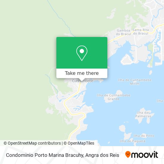 Mapa Condominio Porto Marina Bracuhy
