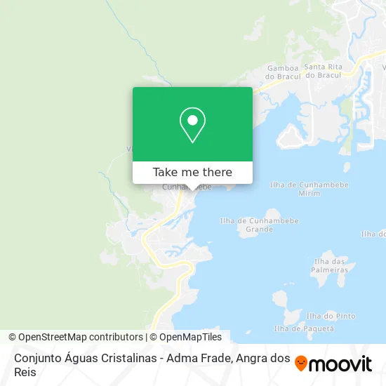 Conjunto Águas Cristalinas - Adma Frade map