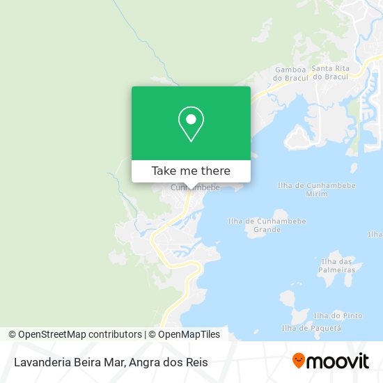 Lavanderia Beira Mar map