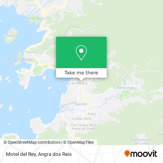 Motel del Rey map