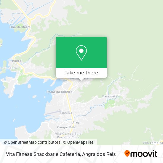 Vita Fitness Snackbar e Cafeteria map