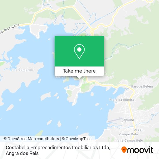Mapa Costabella Empreendimentos Imobiliários Ltda