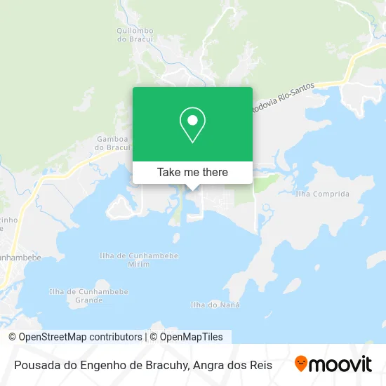 Pousada do Engenho de Bracuhy map