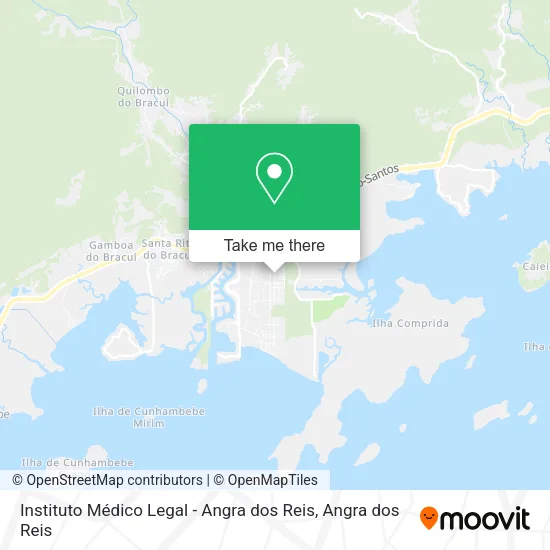 Instituto Médico Legal - Angra dos Reis map