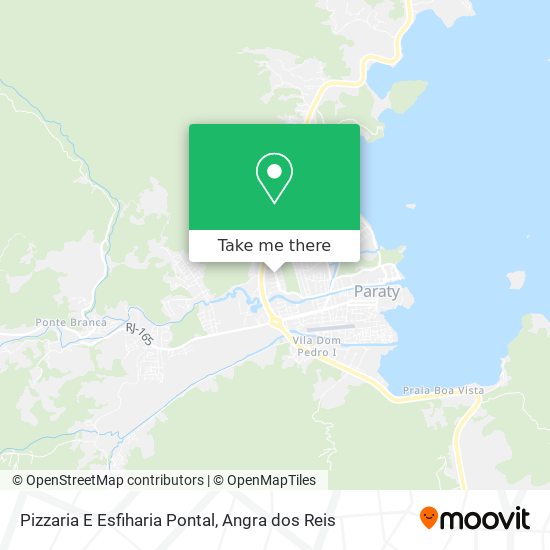 Mapa Pizzaria E Esfiharia Pontal