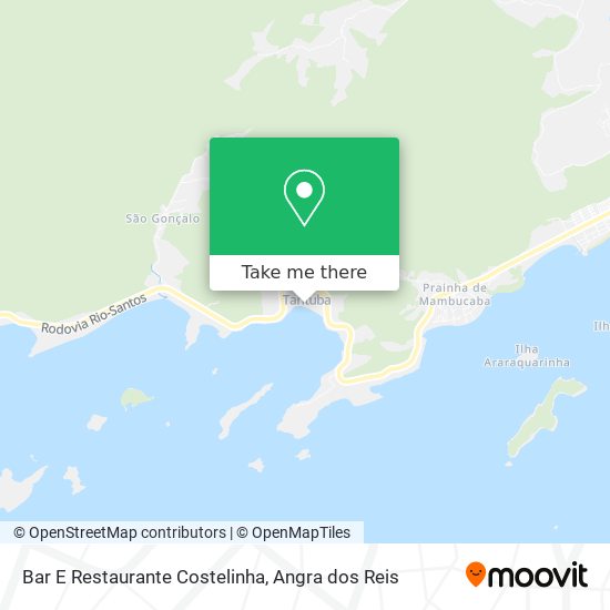 Mapa Bar E Restaurante Costelinha