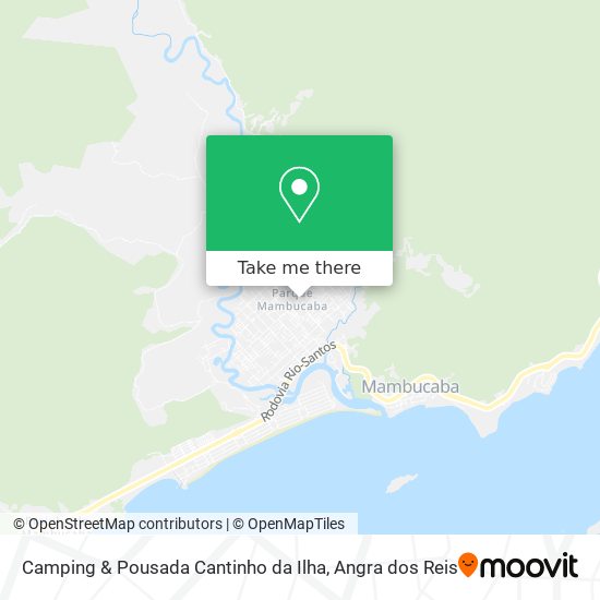 Camping & Pousada Cantinho da Ilha map