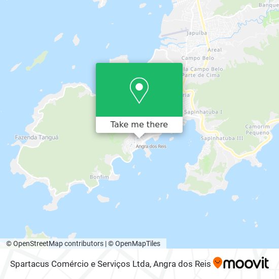 Mapa Spartacus Comércio e Serviços Ltda