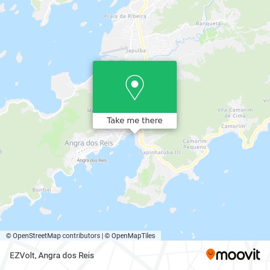 Mapa EZVolt