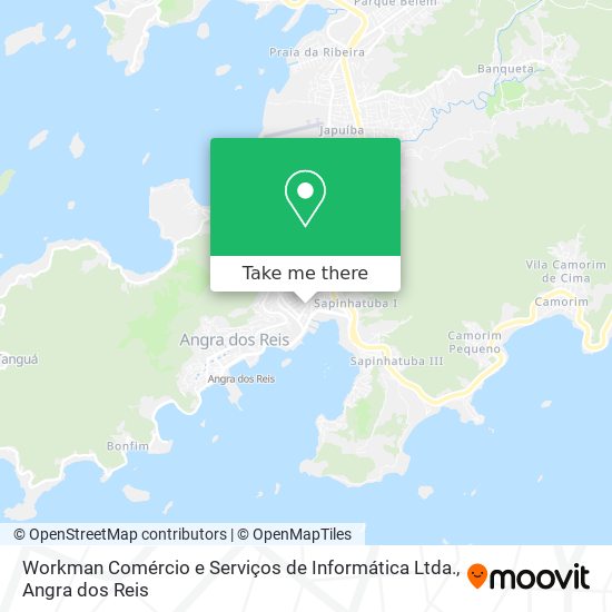 Mapa Workman Comércio e Serviços de Informática Ltda.