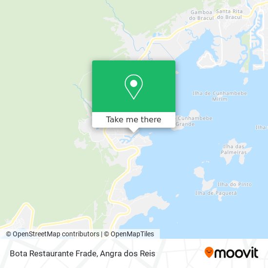 Mapa Bota Restaurante Frade
