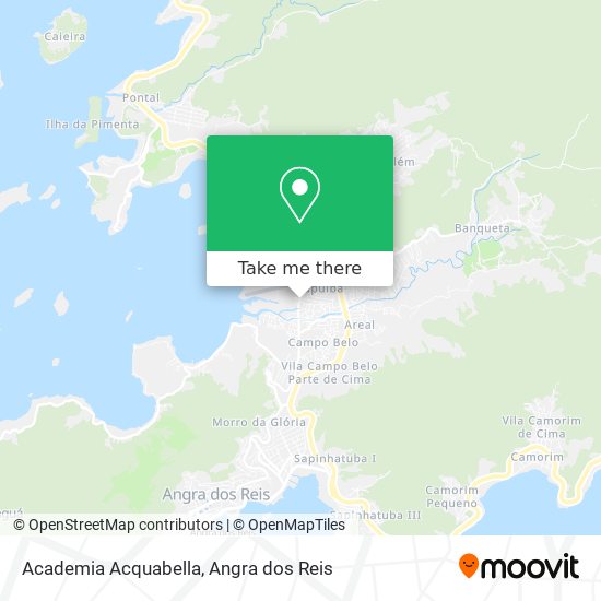 Mapa Academia Acquabella