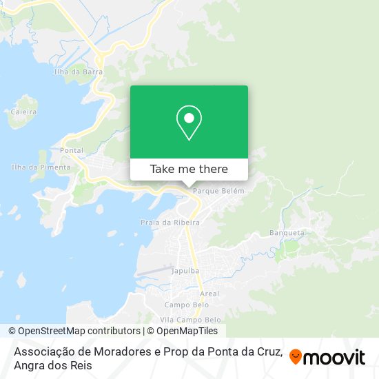 Mapa Associação de Moradores e Prop da Ponta da Cruz