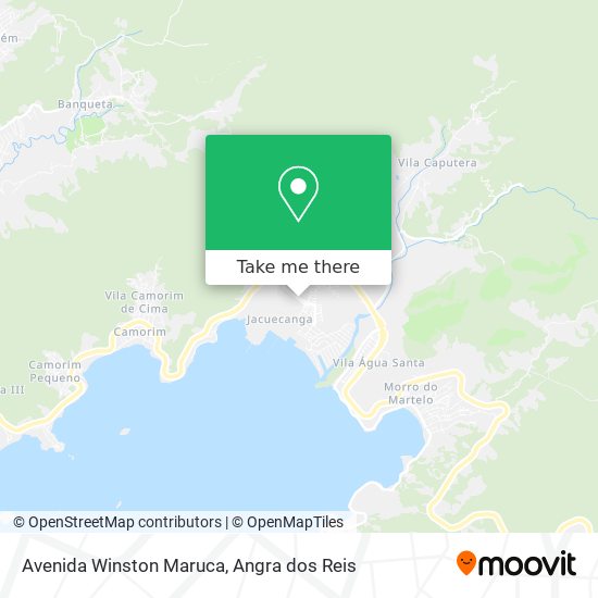 Mapa Avenida Winston Maruca