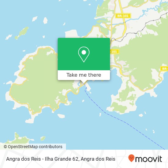 Mapa Angra dos Reis - Ilha Grande 62
