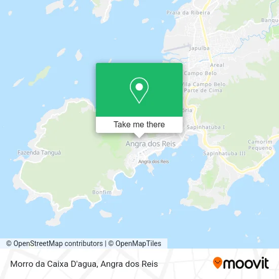 Morro da Caixa D'agua map