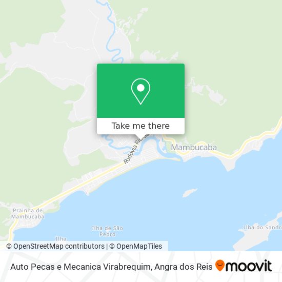 Mapa Auto Pecas e Mecanica Virabrequim