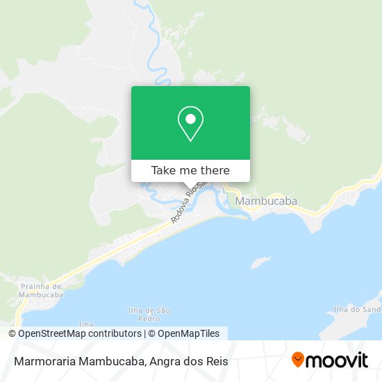 Marmoraria Mambucaba map