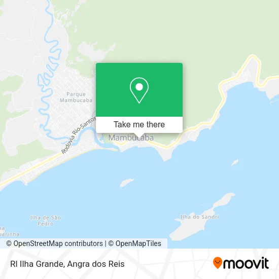 Rl Ilha Grande map