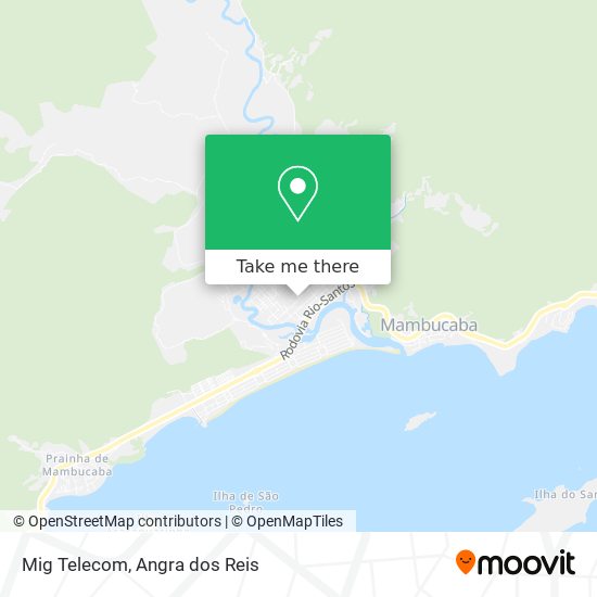 Mapa Mig Telecom