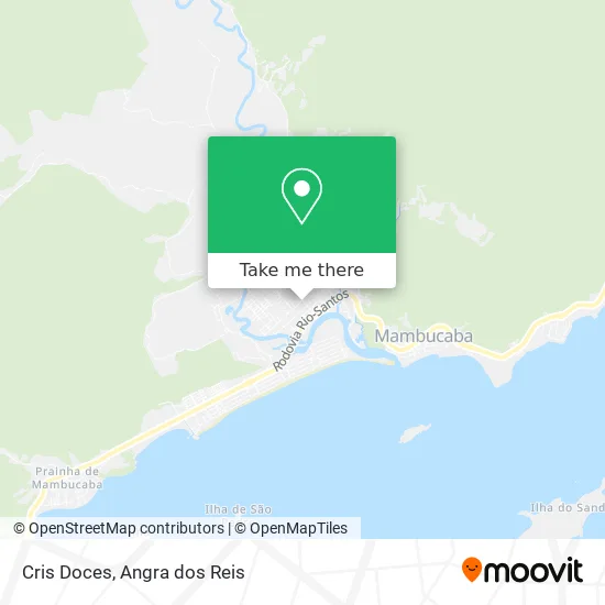 Cris Doces map