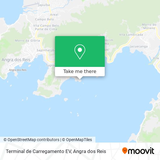 Mapa Terminal de Carregamento EV