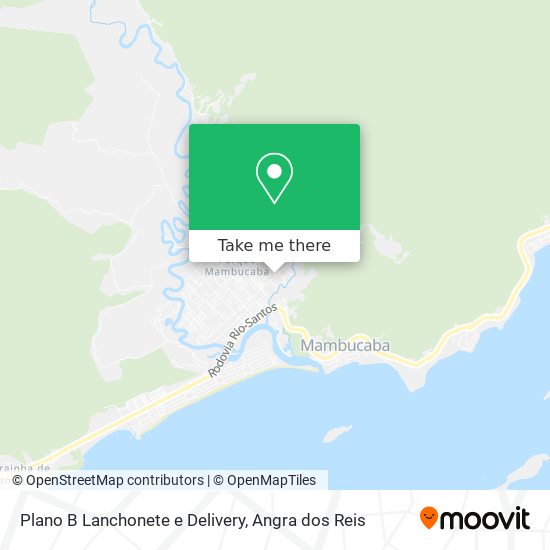 Plano B Lanchonete e Delivery map