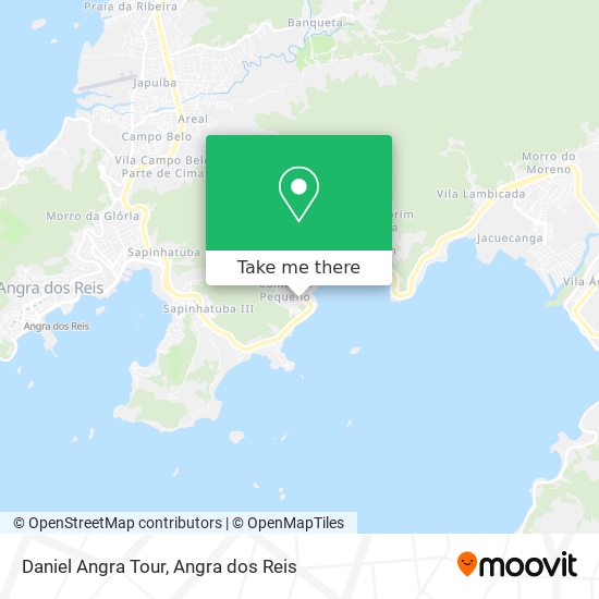 Daniel Angra Tour map