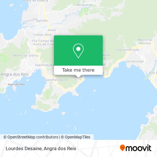 Lourdes Desaine map