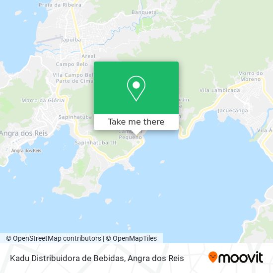 Kadu Distribuidora de Bebidas map