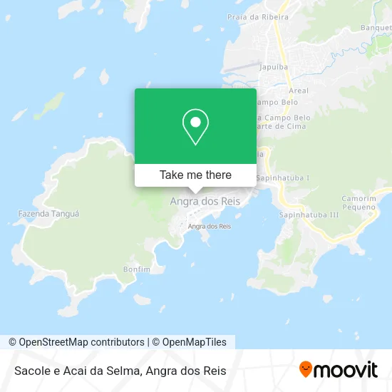 Sacole e Acai da Selma map