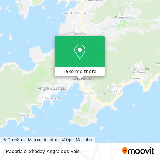 Padaria el Shaday map