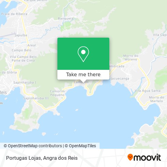 Mapa Portugas Lojas